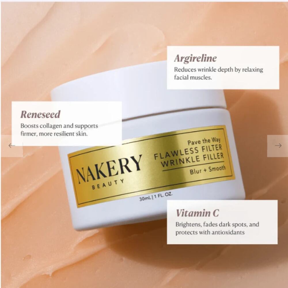 Nakery Beauty Pave the Way Flawless Filter Wrinkle Filler-Blur & Smooth-30mL-NEW
